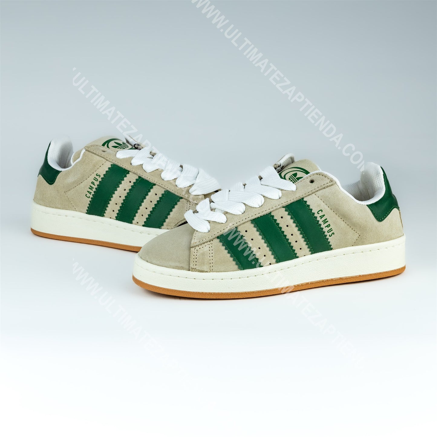 ADIDAS CAMPUS BEIGE Y VERDE