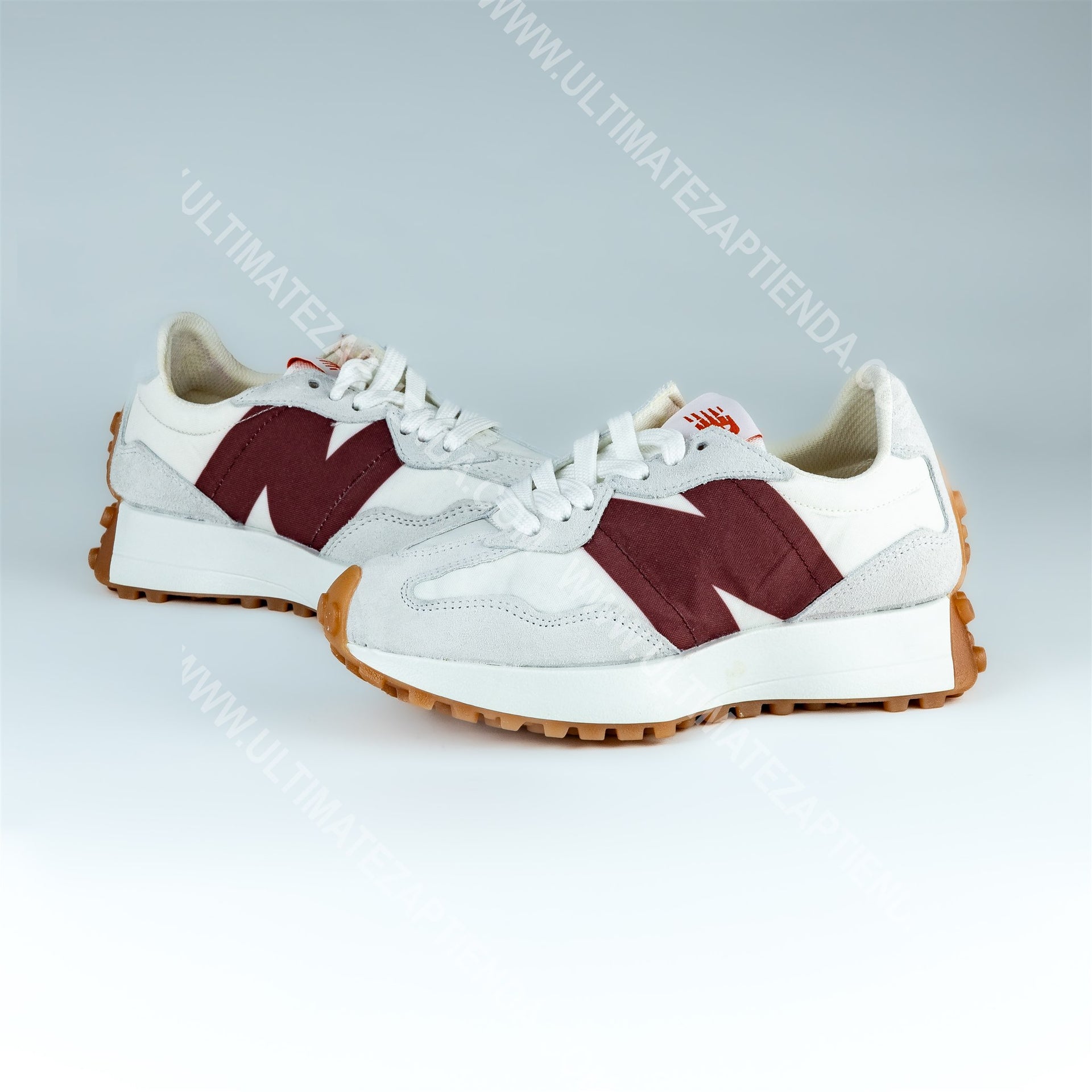 NEW BALANCE 327 BLANCO Y ROJO - Main Image